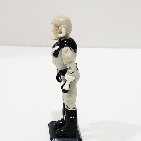 GI Joe Battle Corps Snow Storm Figure Glacier Weapons Gray Black Vtg Hasbro 1992 - Picture 5 of 10